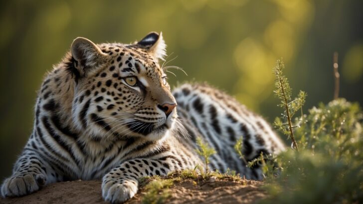 Tiger sitting