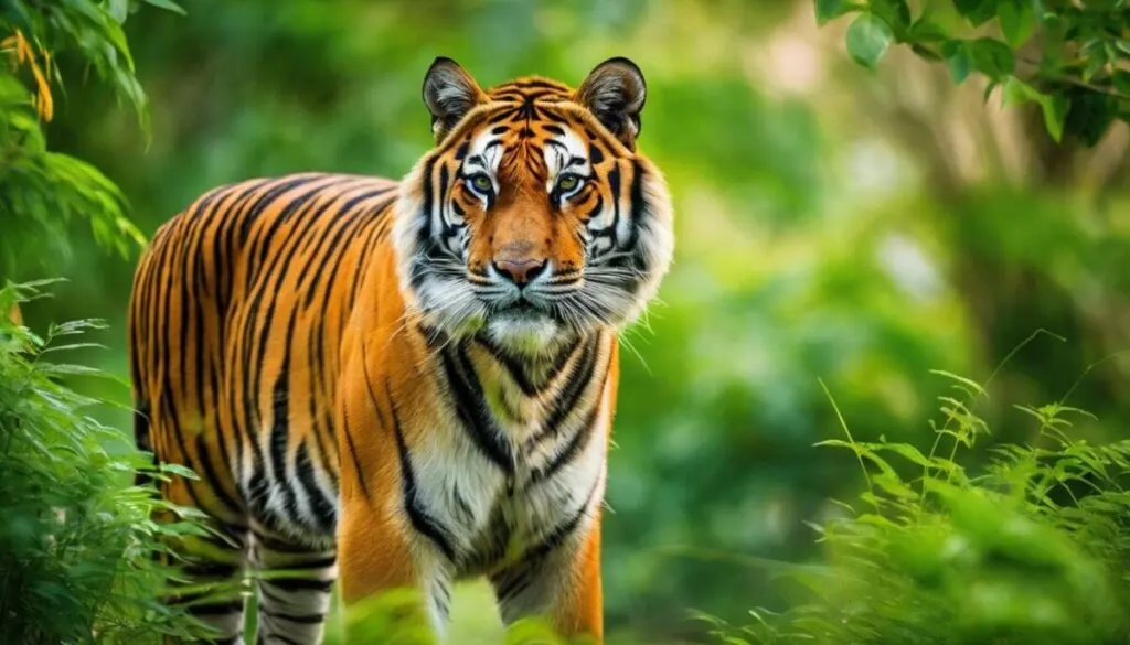 The Sumatran Tiger Trust 4 Tiger with stripes