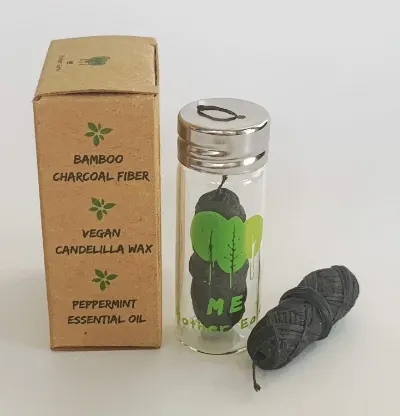 Bamboo Charcoal Dental Floss Refill Review: Eco-Friendly Oral Care Solution? 6 ME MOTHER EARTH Bamboo Charcoal Fiber Dental Floss