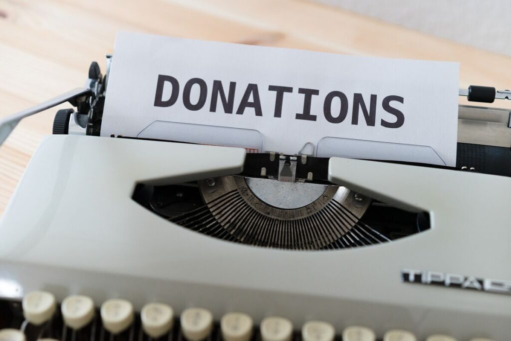 The Sumatran Tiger Trust 7 Typed word donations