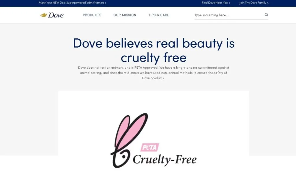 Is Dove Cruelty-Free? What You Need To Know About Their Animal Testing Policy. 3 Dove Cruelty-Free Claims