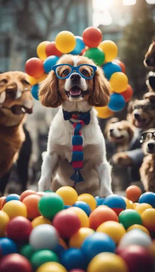 These 5 Funniest Animals Will Brighten Your Day 2 Funny Dog with Glasses and a Tie on