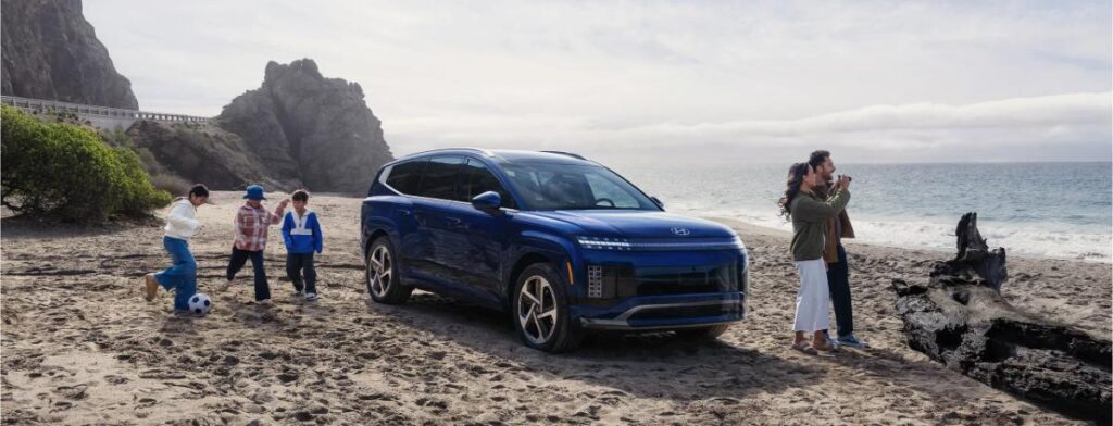 10 Most Eco-Friendly Cars for Different Lifestyles in 2026 13 Hyundai Ioniq 9 S RWD, a family-friendly electric vehicle showcasing modern design and spacious interior.