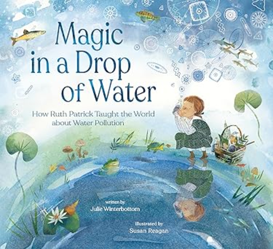 11 Best Books on Pollution: Air, Water, Plastic & Noise 14 Artistic depiction of a water droplet, representing the magic and significance of water's journey through the environment.