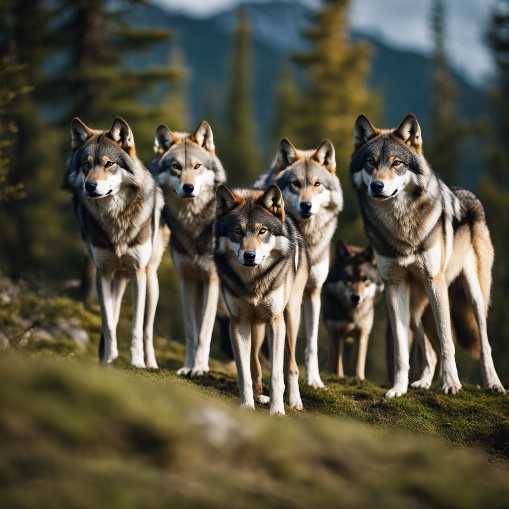 A pack of wolves roaming through the snow-covered forest (source: [Velox Media](https://www.veloxmedia.com/blog/alt-text-and-image-seo/)).