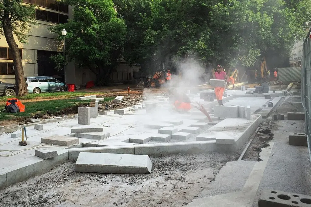 Is Silica Bad for the Environment? 13 Huge dust from a roadwork