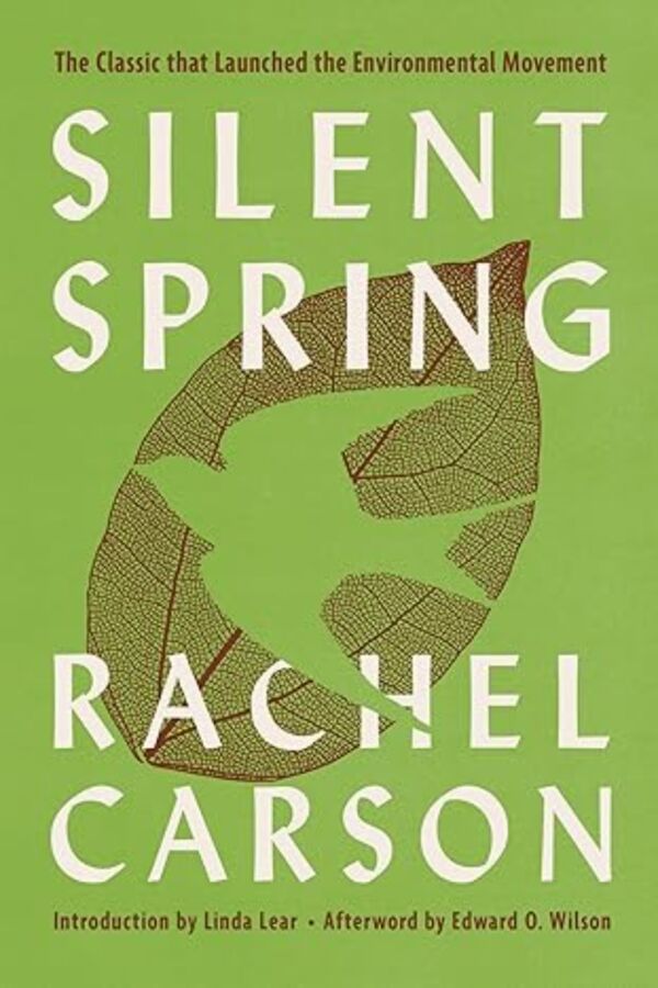 11 Best Books on Pollution: Air, Water, Plastic & Noise 10 Cover art for the "Silent Spring" audiobook, showcasing a bird amidst a natural landscape, symbolizing environmental awareness.