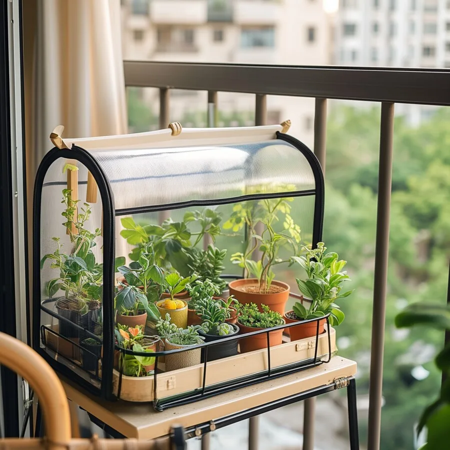 10 Best Mini Greenhouses | Portable Options to Buy 1 Small Mini Indoor Greenhouse Near Balcony Apartment