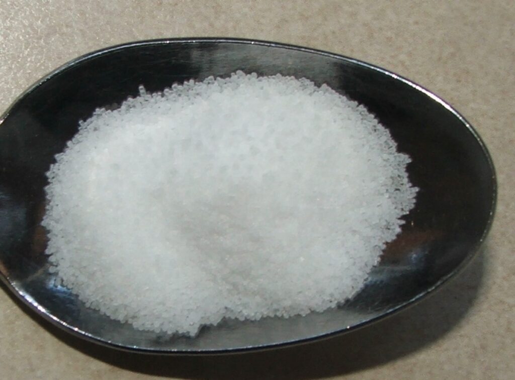 Is Ice Melt Bad for the Environment? 5 Sodium chloride on a black plate