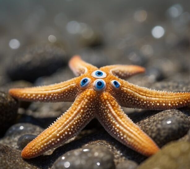 starfish with multiple eyes