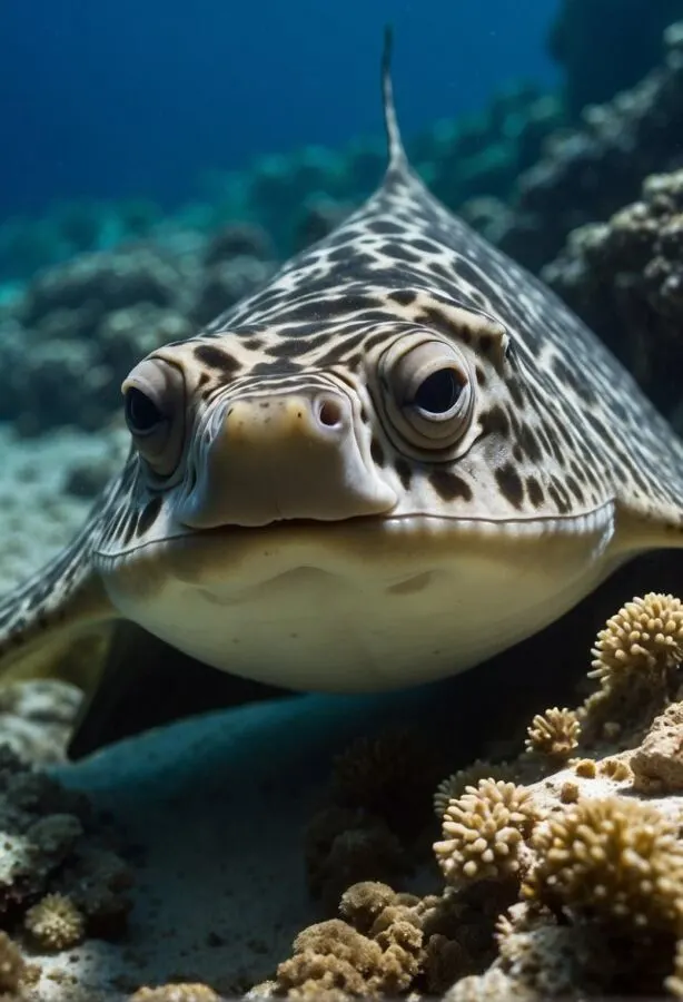 4 Incredible Animals That Start with 'Th': Our Themed Fauna Favorites! 1 Thornback ray underwater